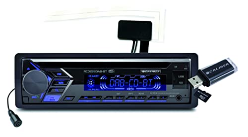 Autoradio mit Bluetooth® Technologie und DAB+ - CD/USB/SD 4x75Watt - Schwarz (RCD238DAB-BT)