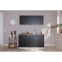 RESPEKTA Küchenzeile mit E-Geräten »KB150WS«, Gesamtbreite 150 cm
