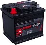 intAct Batterie Start-Power 54464 12V 44Ah 360A +Links