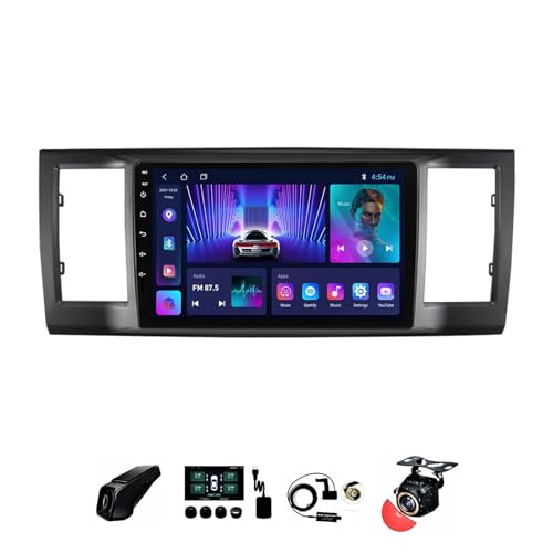 BOJONTN 9 Zoll Android 12 Autoradio 2 Din für VW Volkswagen Caravelle 6 T6 2015-2020 mit Rückfahrkamera Lenkradsteuerung Bluetooth GPS Navigation Kabelloses CarPlay WiFi Mikrofon (Size : S100 1+32G)