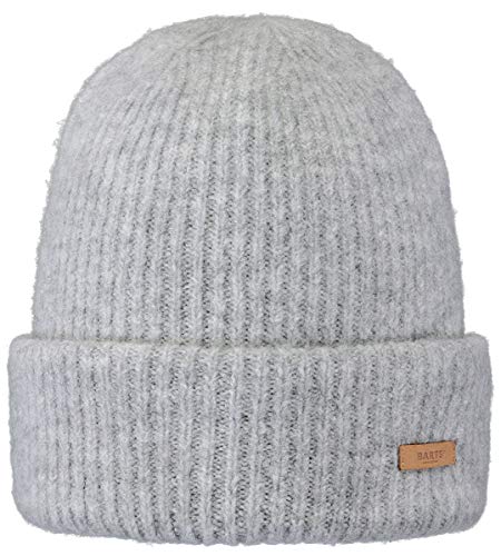 Barts Damen Witzia Beanie Baskenmütze, Grau (Heather Grey 0002), One Size (Herstellergröße: Uni)