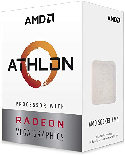 AMD YD200GC6FBBOX Athlon 200GE Retail AM4 Dual Core 3, 30 GHz CPU - Schwarz