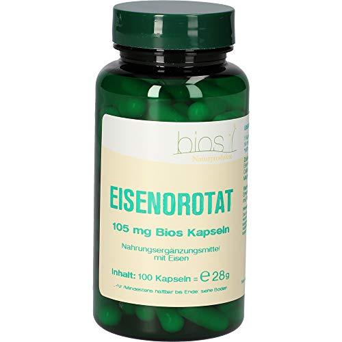 Bios Eisenorotat 105 mg Kapseln, 100 Stück, 1er Pack (1x 28 g)
