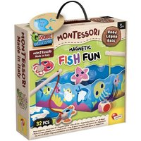 Liscianigiochi 98354 Lisciani Giochi Montessori Kinder Holz Fish Fun