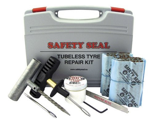 Reifenreparatur-Basis Set "Safety Seal " für PKW, die ultimative Reparatur von Reifen, TÜV-geprüft