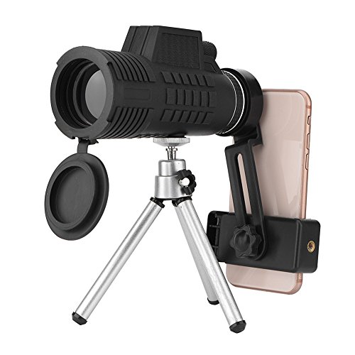 Monokularteleskop, Super Clear 50x60 Hochleistungs-HD-Kompaktmonokular mit zweifachem Zoom für Erwachsene und Kinder, wasserdichtes Nachtsichtgerät Wasserdicht Beschlagfrei für Vogelbeobachtung, Reise
