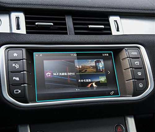 REXGEL Bildschirmschutz Für Land Rover Für Range Rover Für Evoque 2013-2018 Gehärtetes Glas Schutzfolie Auto GPS Navigation Touchscreen (Color : 8 inch 13-18)