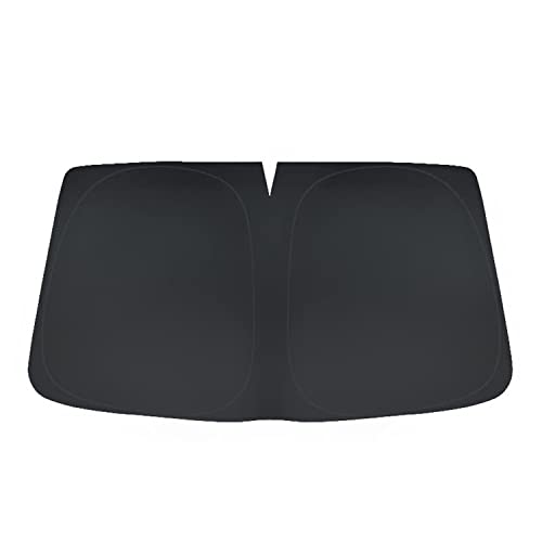 OLSIZ Car Windscreen Sun Shade Portable Sun Protection UV Protection Privacy Accessories for AU-DI A6 C8 Standard 2019-2023,A-Black