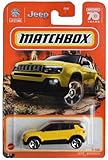 Matchbox Jeep Avengers Gelb 9/100