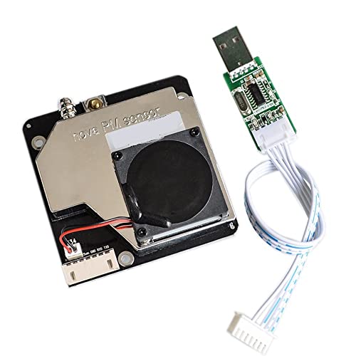 Fasizi PM-Sensor SDS011 Hochpräzises PM2.5 Luftqualitätserkennungsmodul Superstaubsensoren Digitaler Ausgang