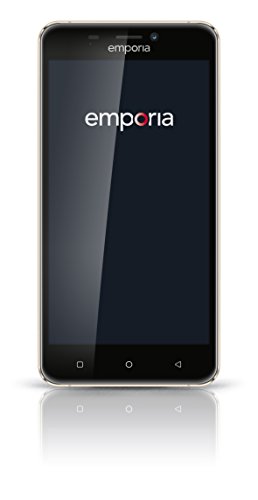 Emporia SMART.2 12,7 cm (5 Zoll) Smartphone (8MP Kamera, 16GB Speicher) Blueberry/Chrom