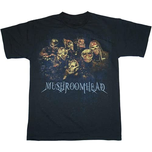 Mushroomhead - Fascia Logo - T Shirt Nuovo Ufficiale Black XXL