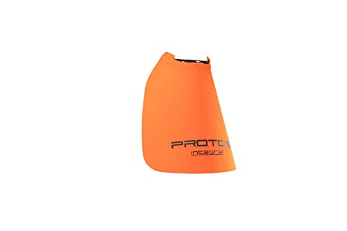 Protos einclipsbarer Nackenschutz für Schutzhelm, Farbe:orange