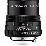 Pentax PENTAX-FA 77mmF1.9 Limited Schwarz Leichte Telebrennweite, z.B. für Porträtaufnahmen mit leistungsstarker HD-Vergütung, für das PENTAX K-System mit 35 mm Vollformat Sensor, 27880