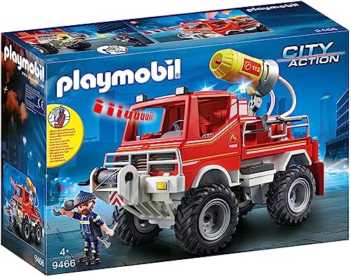 Playmobil Konstruktions-Spielset "Feuerwehr-Truck (9466) City Action"