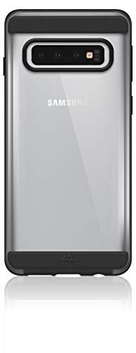 Black Rock Handyhülle Air Robust Case kompatibel mit Samsung Galaxy S10 I Hülle, Dünn, Durchsichtig, Starker Schutz (Schwarz)
