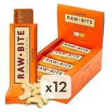 Raw Bite Rohkost Riegel Cashew, 12er Pack (12 x 50 g)