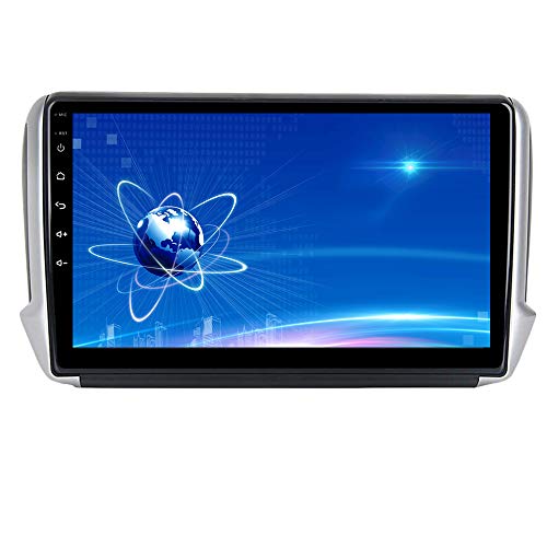 XISEDO 10.1 Zoll Android 10.0 Autoradio In-Dash Car Radio RAM 2G ROM 32G Autonavigation Car Radio für Peugeot 2008 208 Anno 2012-2015 Unterstützt Lenkradkontrolle, WiFi, Bluetooth