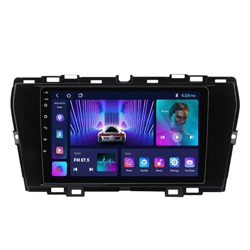 Android 12 9 Zoll Touchscreen Autoradio Für SsangYong Tivoli 2019-2021 Mit Wireless CarPlay Android Auto HiFi/WiFi/DSP/RDS/SWC/Mirror Link Lenkradsteuerung + Rückfahrkamera (Size : M500S - 8 Core 4+6