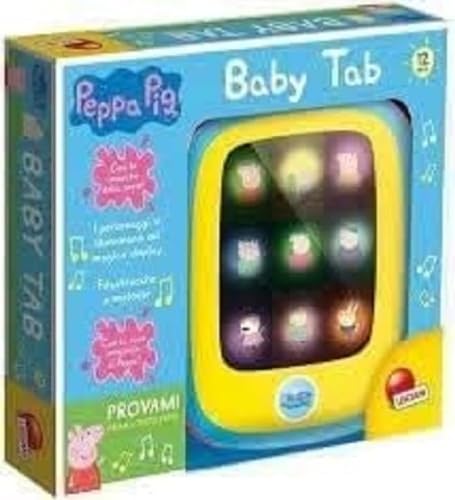 Liscianigiochi 92246 Wutz Baby Spielen und Lernen, Peppa Pig Tab