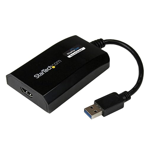 StarTech.com USB 3.0 auf HDMI Adapter / Konverter, Externe Monitor Grafikkarte für Mac und PC, DisplayLink Zertifiziert, HD 1080p