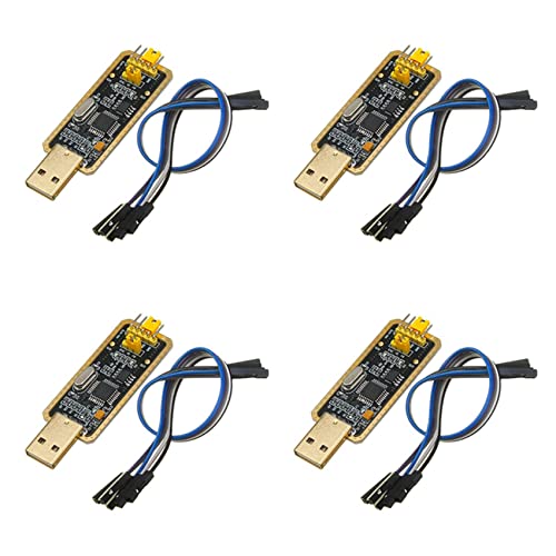 Augnongly 4 x FT232 FT232BL FT232RL USB 2.0 A Ttl Serielles Adaptermodul für Download-Brücke für Suport Win10 5 V 3,3 V