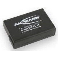 ANSMANN A-Nik EN EL 14 - Kamerabatterie Li-Ion 1000 mAh (1400-0042)