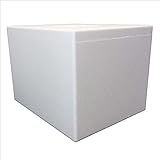 Styroporbox/Thermobox - 60,0 Liter - 57 x 45 x 41 cm/Wandstärke 4 cm - Styrobox