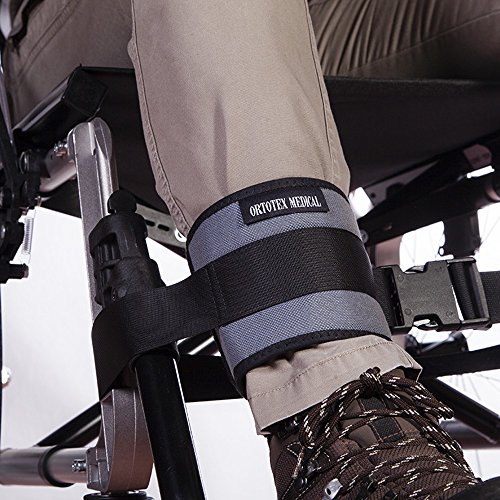 Queralto QA-00411/708 Fixiergurt für Rollstuhlfahrer für Fußknöchel | Sicherheitsgurt