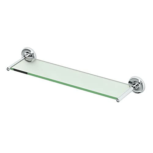 Gatco Desinger II Glass Shelf Glasregal, Glas, Chrome