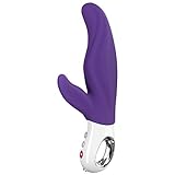 FUN FACTORY Rabbit Vibrator LADY BI Violett, Sexspielzeug Dildo für Frauen, Dualvibrator für G-Punkt & Klitoris - 100% medizinisches Silikon