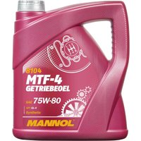 MANNOL 3 x 4 Liter, MTF-4 Getriebeoel 75W-80 API GL-4