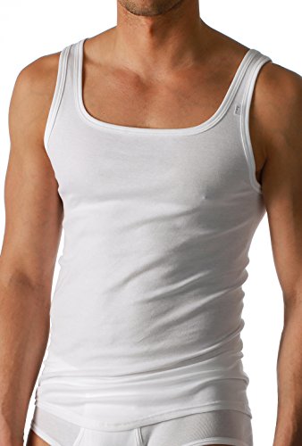 Mey Basics Serie Noblesse Herren Shirts ohne Arm Weiß 10