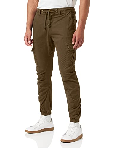 Urban Classics Herren Hose Cargo Jogging Pants, Grau (darkgrey), 5XL