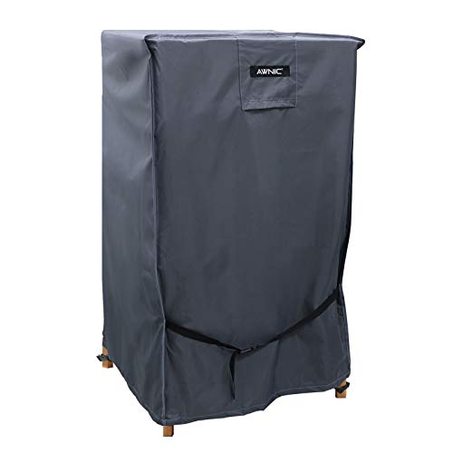 Awnic Schutzhülle für Gartenstühle Stapelstühle Abdeckung Wasserdicht 420D Polyester gitterartiges Gewebe 68X68X110cm