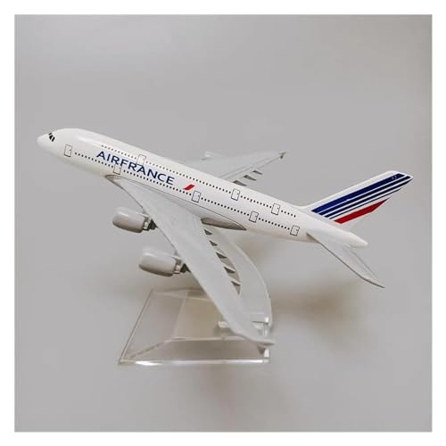 Aerobatic Flugzeug Für Air France A380 Airlines Flugzeug Modell Frankreich Airbus 380 Airways Druckguss Flugzeug Modell Flugzeug 16 cm