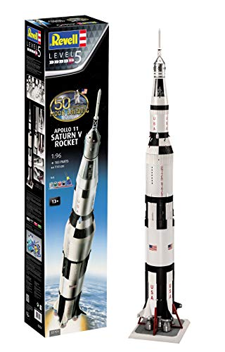 Revell Modellbausatz "Apollo 11 Saturn V Rocket" Maßstab 1:96