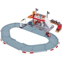 Hape Spielzeug-Eisenbahn "Rennstrecken-Station"