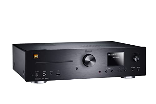 Magnat MC 400 schwarz CD-Player, Inetrnetradio, DAB+, UKW, Netzwerkplayer, BT