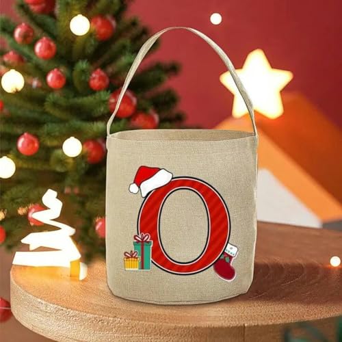 Weihnachtsbrief-Santa-Sack für Kinder, Spielzeugsack für Kinder, Einkaufstasche, Eimer-Handtaschen für Mädchen, aufwendige Weihnachtsgeschenktüte, ein Geschenk für Sie-TK334965-A117BG