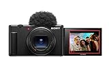 Sony ZV-1II Vlog-Kamera | Digitalkamera (Weitwinkel-Zoomobjektiv, verstellbares Display für Vlogging, 4K Video, multidirektionales Mikrofon)