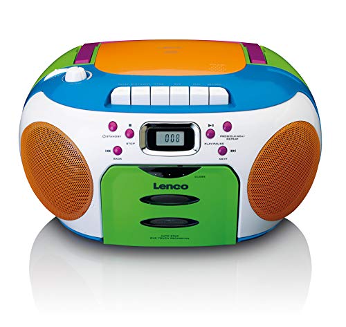 Lenco SCD-971 - Kinderradio - CD Player - kassettenrecorder - Multicolor
