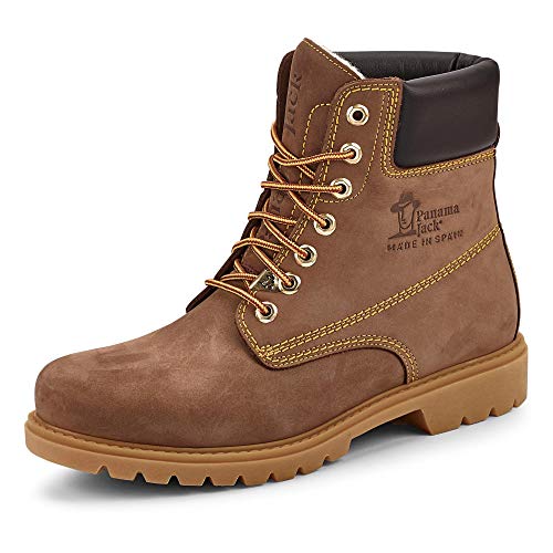 Panama Jack Panama 03 Wool Herren Warm gefüttert Classics Kurzschaft Stiefel & Stiefeletten, Braun (Avellana), 41 EU