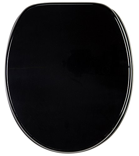 WC Sitz, viele schöne schwarze WC Sitze zur Auswahl, hochwertige und stabile Qualität aus Holz, Schwarz