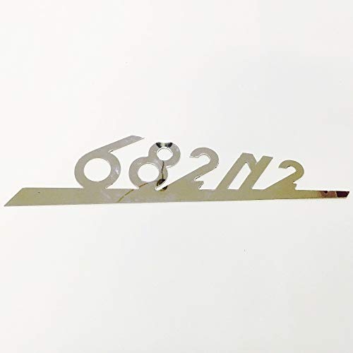 Zubehör aus Edelstahl mit Aufschrift "682N2", 36 cm, 8,8 cm, 1 Stück