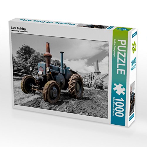 Lanz Bulldog 1000 Teile Puzzle quer