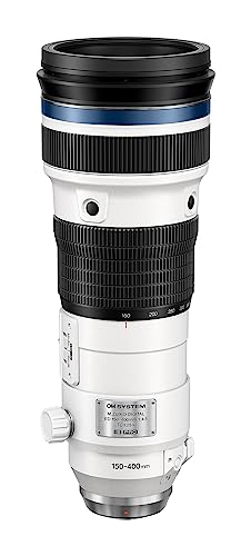 OM SYSTEM M.Zuiko Digital ED 150‑400mm F4.5 TC1.25X is PRO, kompatibel mit Olympus, OM SYSTEM und Panasonic MFT Kameras