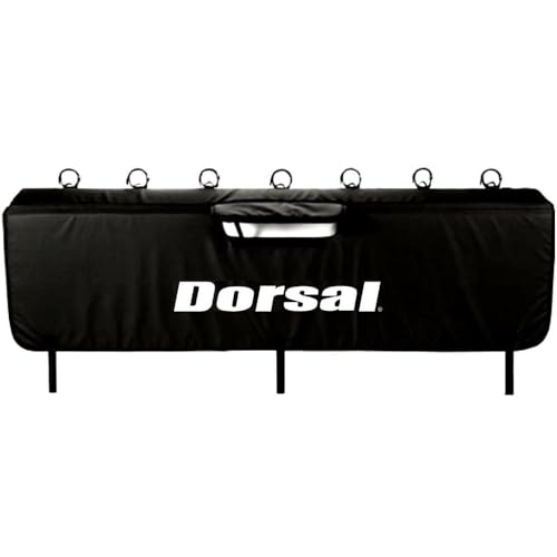 DORSAL Sunguard (No Fade) Full Size Truck Tailgate Pad Black Surf Bike for Surfboard Bicycle Payload