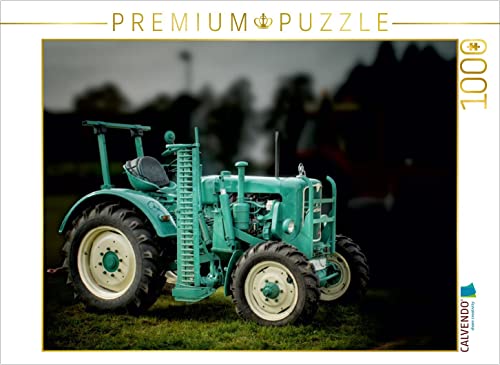 CALVENDO Puzzle Oldtimer Traktor Man 1000 Teile Lege-Größe 64 x 48 cm Foto-Puzzle Bild von Peter Roder