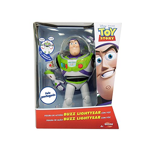 Bizak Toy Story 61234072 Buzz Lightyear Figur mit Stimme auf Portugiesisch